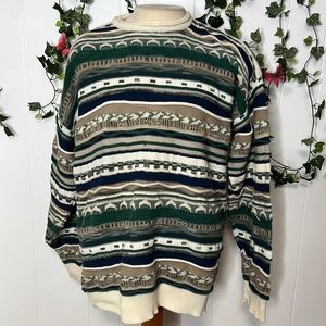 Men’s vintage cosby style sweater XL